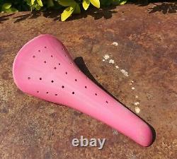 Hot Pink Old School Bmx Ariake Aero Jaguar Shotgun 2 Seat. Vintage 80s Saddle