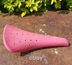 Hot Pink Old School Bmx Ariake Aero Jaguar Shotgun 2 Seat. Vintage 80s Saddle