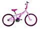 Huffy Go Girl 20 Pink Girls Bmx Bike Easy Quick Assembly 6-9 Year Old +tassles