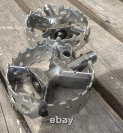 Hutch pro original 80s bear trap pedals, Old School BMX, vintage