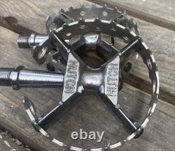 Hutch pro original 80s bear trap pedals, Old School BMX, vintage