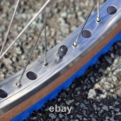 Ironhead Custom 26 Inch Old School BMX Cruiser Bike White / Blue