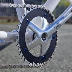 Ironhead Custom 26 Inch Old School BMX Cruiser Bike White / Blue