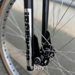 Ironhead Custom 26 Inch Old School BMX Cruiser Custom Bike Black / Silver