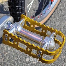 Ironhead Custom 26 Inch Old School Cruiser BMX Bike Candy Red / Gold VDC