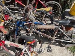 Job Lot of 14 Raleigh BURNER OLD SCHOOL BMX Been 1 Sold Separately Have A Look
