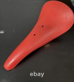 Kashimax Aero BMX Seat Red 1980s Old School BMX