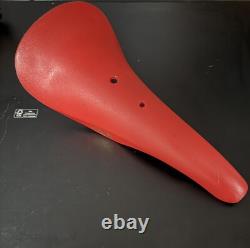 Kashimax Aero BMX Seat Red 1980s Old School BMX
