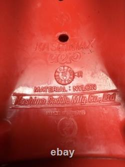 Kashimax Aero BMX Seat Red 1980s Old School BMX