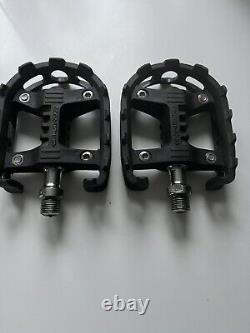 MKS Graphite 2000 original 1980's old school BMX pedals 9/16th