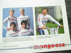 MONGOOSE BMX CATALOG OLD SCHOOL BMX 1985 BROCHURE ORIGINAL 80s VINTAGE BMX MTB