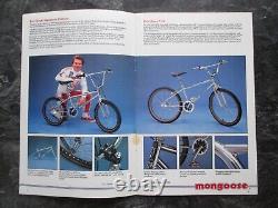 MONGOOSE BMX CATALOG OLD SCHOOL BMX 1985 BROCHURE ORIGINAL 80s VINTAGE BMX MTB