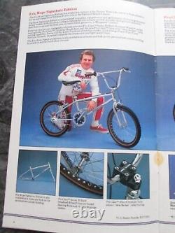 MONGOOSE BMX CATALOG OLD SCHOOL BMX 1985 BROCHURE ORIGINAL 80s VINTAGE BMX MTB
