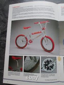 MONGOOSE BMX CATALOG OLD SCHOOL BMX 1985 BROCHURE ORIGINAL 80s VINTAGE BMX MTB