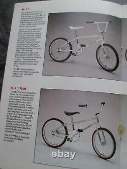 MONGOOSE BMX CATALOG OLD SCHOOL BMX 1985 BROCHURE ORIGINAL 80s VINTAGE BMX MTB