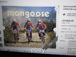 MONGOOSE BMX CATALOG OLD SCHOOL BMX 1985 BROCHURE ORIGINAL 80s VINTAGE BMX MTB