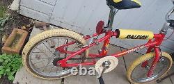 Mini Raleigh Burner BMX 1982 rare early old school 16 wheel kids bmx xmas prezi