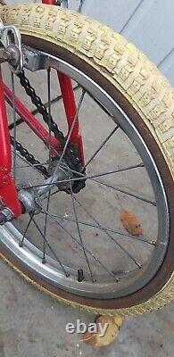 Mini Raleigh Burner BMX 1982 rare early old school 16 wheel kids bmx xmas prezi