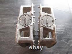 Mks Bmx Pedals Old School Bmx Mks Mp-202 Bmx Pedals Original 80s Vintage 9/16