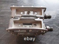 Mks Bmx Pedals Old School Bmx Mks Mp-202 Bmx Pedals Original 80s Vintage 9/16