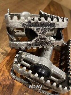 Mks Diamond Back Pedals Old School Bmx Silver Streak Viper Formula 1 Turbo