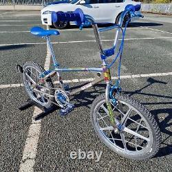 Mongoose 1979 Motomag Old School BMX Bike Nickel / Blue