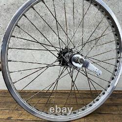 Mongoose Pro Class Rim CMC Stamped STEEL Shimano Old School BMX Rear Wheel