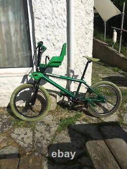 Mongoose bmx with child seat, mid new old school. One off opportunity. Very cool