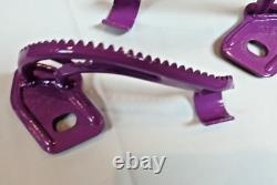 NOS 80s Tioga Bear Trap Angled Rear Frame Standers AFS-1 Old School BMX Plum