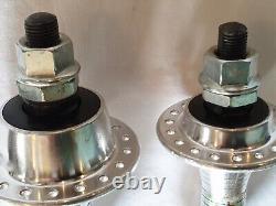 NOS GT Race Lace Looseball 36H Hub set in Silver old school Unused/New