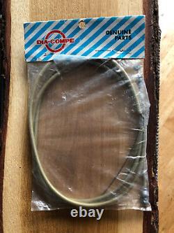 NOS Gold Diacompe DC Old School BMX 1983 Cables Front & Rear Rare
