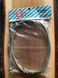 NOS Gold Diacompe DC Old School BMX 1983 Cables Front & Rear Rare