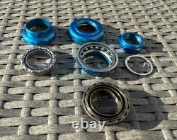 NOS Old School BMX Epoch Self Adjusting Headset In Blue Rare