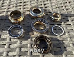 NOS Old School BMX Epoch Self Adjusting Headset In Gold Rare