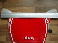 NOS Old School BMX Rare Red AERO RACE NUMBER PLATE