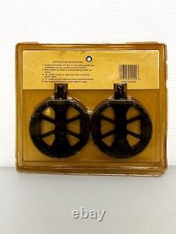 NOS Old School BMX Round Pedals BLACK 1/2 Freestyle Lollipop 80s like KKT