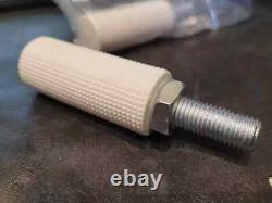 NOS PAIR Spinner Screw In Fork Peg BMX Freestyle Bike Pegs Old School