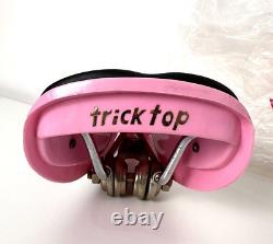 NOS Pink Trick Top Seat Freestyle for Hutch Trick Star Bmx Old School U8888