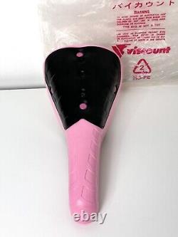 NOS Pink Trick Top Seat Freestyle for Hutch Trick Star Bmx Old School U8888