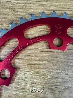 NOS Red Sugino 44t Chain Ring Old School BMX