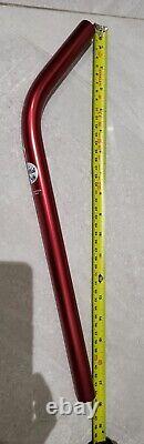 NOS Renthal Layback Seat Post In Red Old School BMX