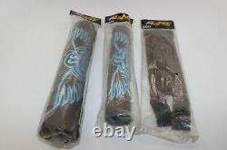 NOS SE RACING BMX PK RIPPER PAD SET FLITE BROWN VINTAGE 80s OLD SCHOOL OM FLYER