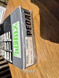 NOS SR MP-470 BMX PEDALS OLD SCHOOL BMX GT MONGOOSE BMX PEDALS VINTAGE BMX 80s