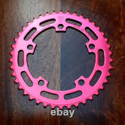 NOS Sugino Crown Red 42T Chain Ring Old School BMX 80's Japan, Kuwahara, Burner