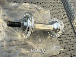 NOS Suzue Old School BMX Sealed Bearing Hubs Silver 1984 Dated