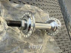 NOS Suzue Old School BMX Sealed Bearing Hubs Silver 1984 Dated