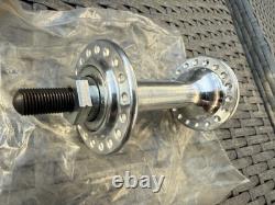 NOS Suzue Old School BMX Sealed Bearing Hubs Silver 1984 Dated