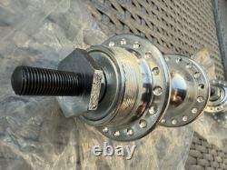 NOS Suzue Old School BMX Sealed Bearing Hubs Silver 1984 Dated
