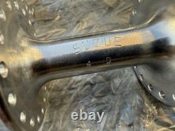 NOS Suzue Old School BMX Sealed Bearing Hubs Silver 1984 Dated