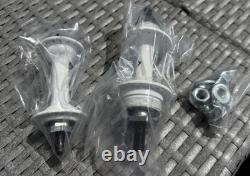NOS Suzue Sealed Bearing Hubs Old School BMX White OG 80's Genuine